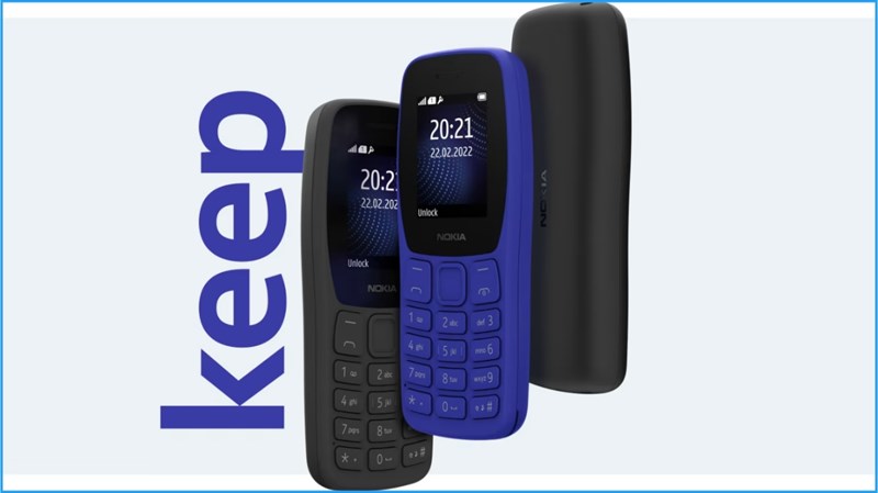 Các phiên bản màu sắc của Nokia 105 2022