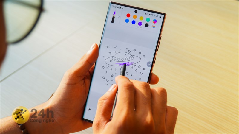 Trải nghiệm S Pen của Galaxy S22 Ultra