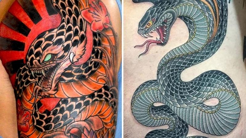 Hình xăm rắn là một trong những thiết  Hanoi Tattoo Club  Facebook