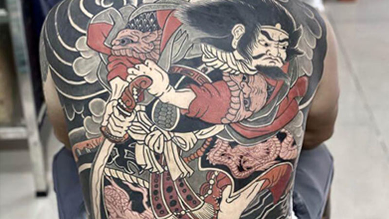 Tìm hiểu Hình xăm samurai rồng và ý nghĩa sâu sắc bên trong