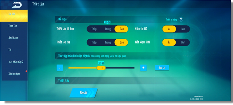 Thiết lập đồ họa trong Zing Speed Mobile mà mình chỉnh được với Redmi 10C. Thiết lập đồ họa trong Zing Speed Mobile mà mình chỉnh được với Redmi 10C.