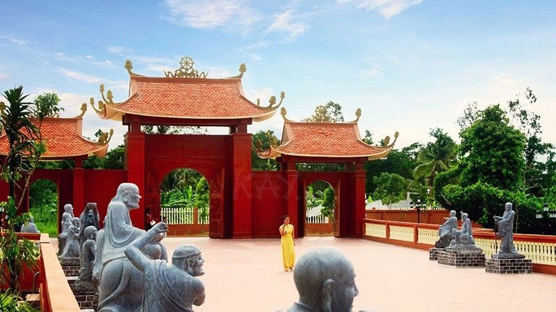 Thiền viện Trúc Lâm Phương Nam Cần Thơ nổi tiếng miền Tây