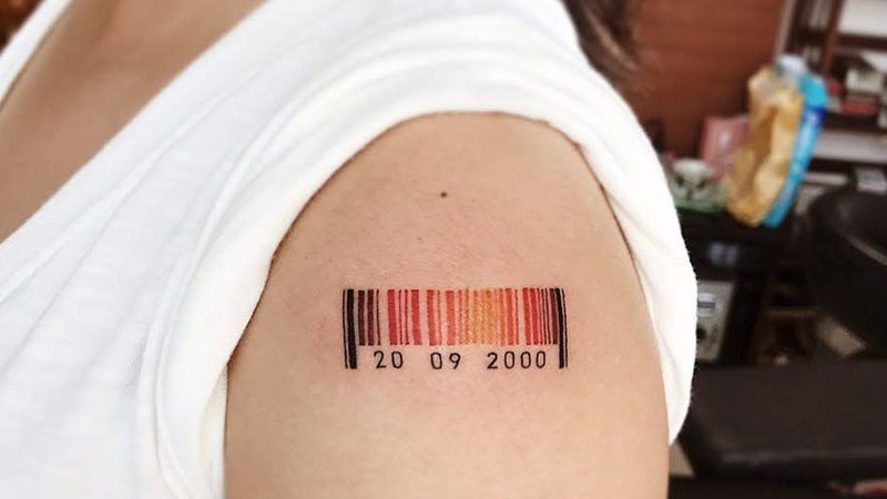 Biến barcode trở thành rất dị và chân thành và ý nghĩa rộng lớn với tháng ngày năm sinh của mình