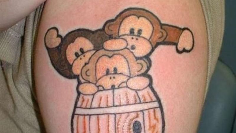 Hình xăm con khỉ  Tattoo Gà