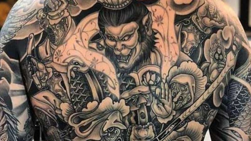 Hình xăm con khỉ  Tattoo Gà