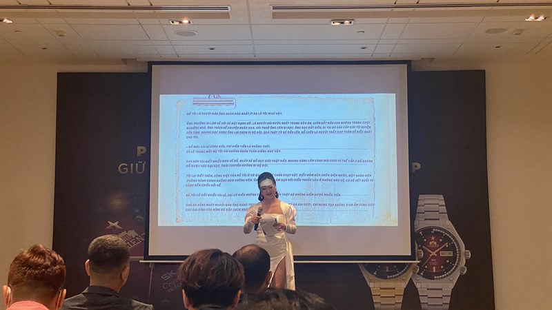 Một trong những tác phẩm của cuộc thi “Viết thư cho cha” do Orient tổ chức Một trong những tác phẩm của cuộc thi “Viết thư cho cha” do Orient tổ chức