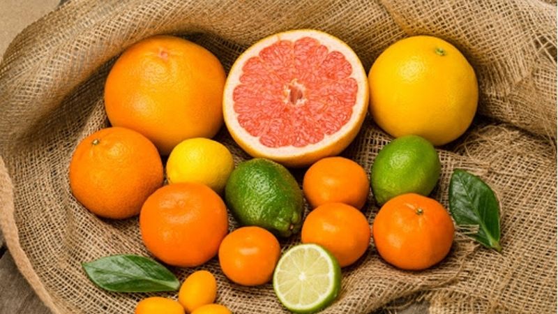 Bổ sung các loại trái cây có múi giúp vết thương mau lành hơn