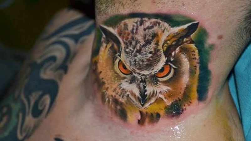 Hình xăm con cú. Xăm hình bấm TRUY CẬP để liên hệ | Skull tattoo, Tattoos,  Animal paintings