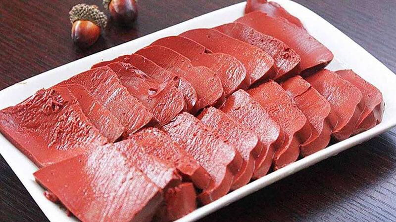 How to make boiled pork blood not fishy, soft, delicious