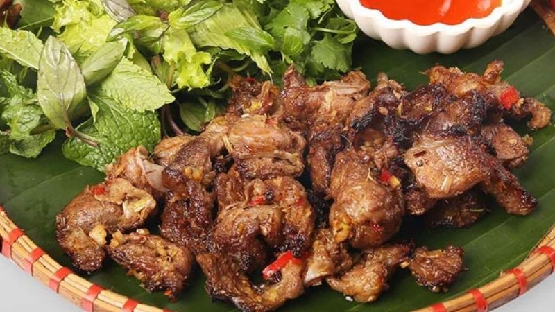 Improved Grilled pork with lemongrass and ginger