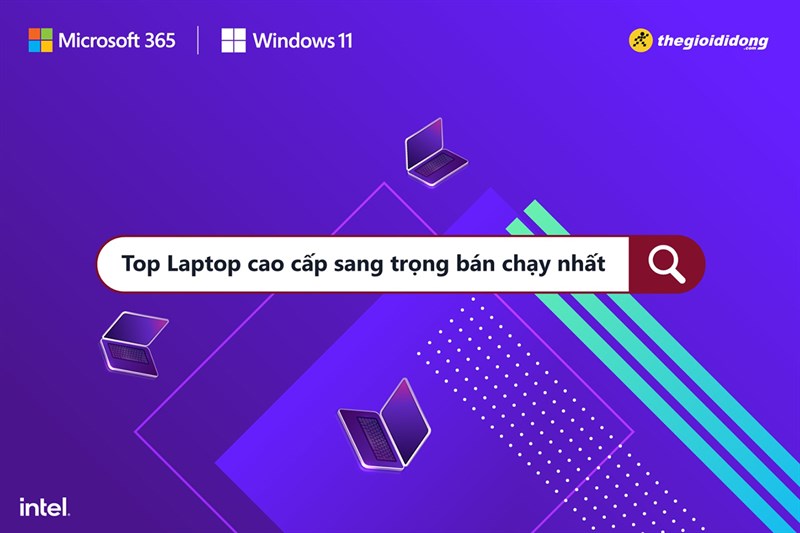 Laptop cao cấp sang trọng