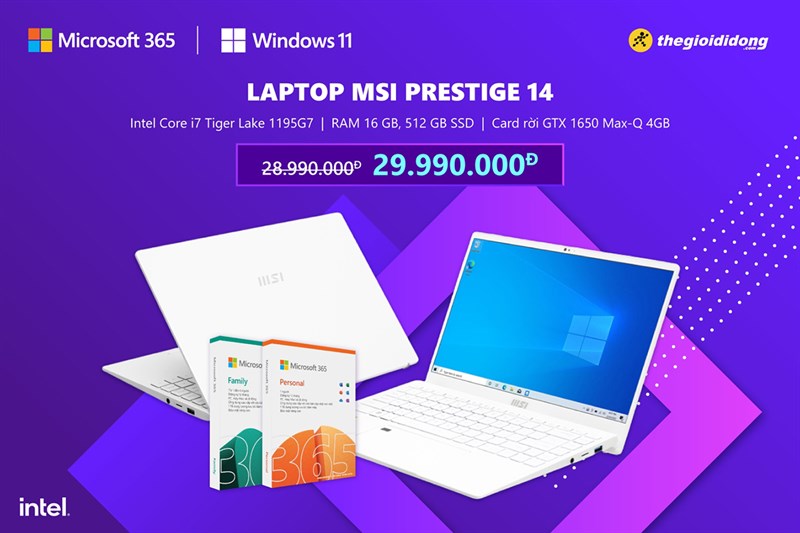 Laptop cao cấp sang trọng