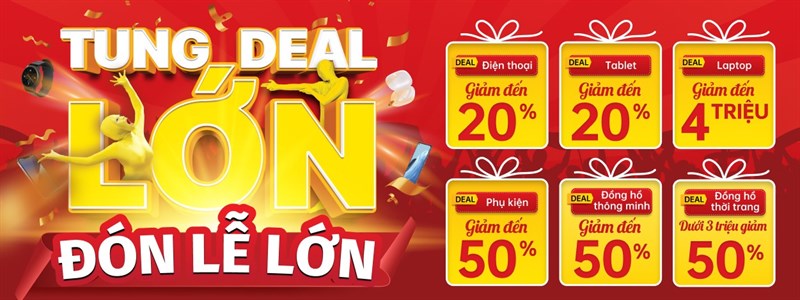 Tung Deal lớn đón lễ lớn