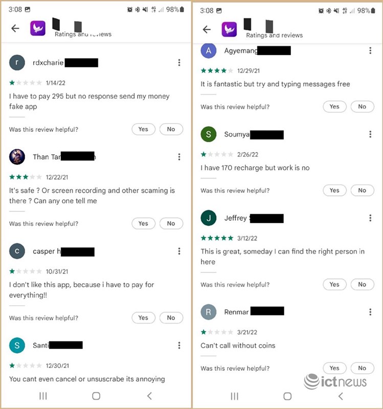 Ứng dụng người lớn, dùng lời lẽ phản cảm để quảng bá trên Facebook