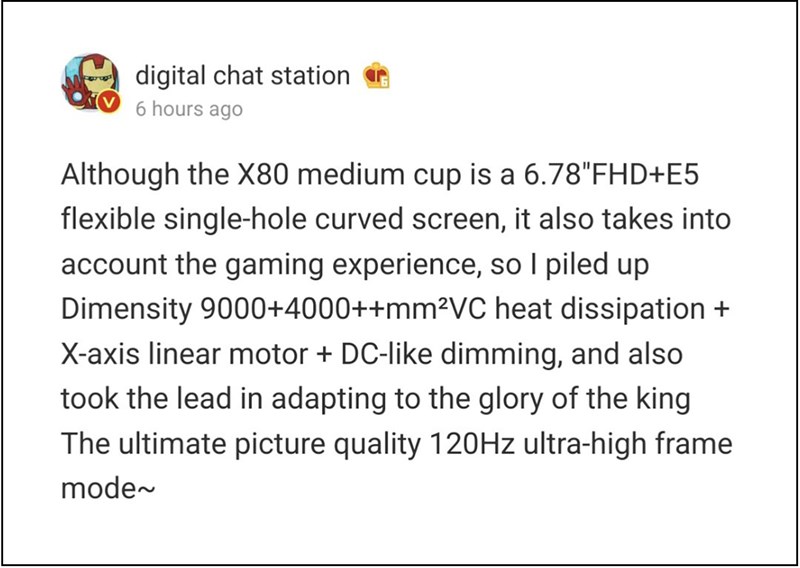 Rò rỉ thông số kỹ thuật của Vivo X80 seriees trước thềm ra mắt Rò rỉ thông số kỹ thuật của Vivo X80 seriees trước thềm ra mắt