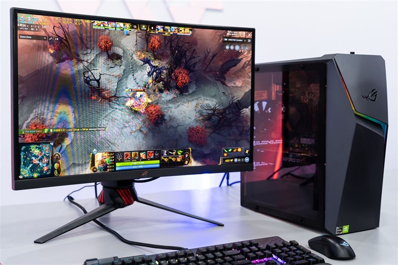 ROG Strix G10DK cấu hình nổi bật với con chip AMD Ryzen 5 5600G.
