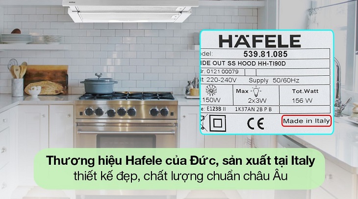 Máy hút mùi âm tủ Hafele HH-TI90D (539.81.085)