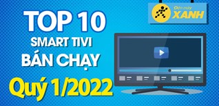 Top 10 tivi bán chạy nhất quý 1/2022 tại Kinh Nghiệm Hay