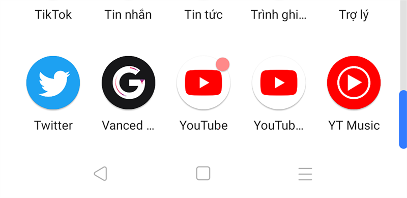 Nhìn vào đây chắc các bạn cũng khó mà phân biệt được đâu YouTube ReVanced với ứng dụng gốc đúng không nào?