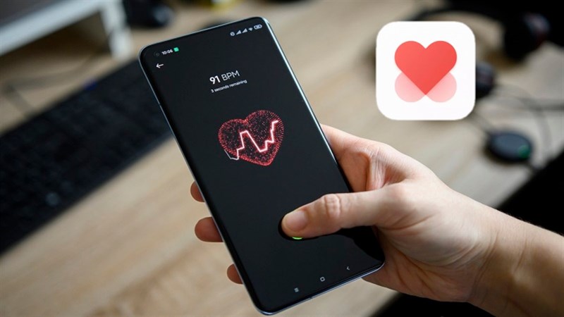 cach do nhip tim bang dien thoai xiaomi