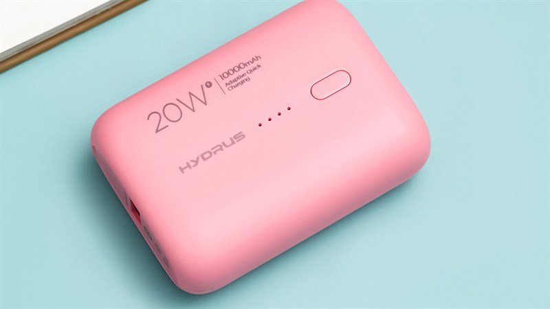 Hydrus PB299S có khả năng sạc nhanh lên tới 20 W Hydrus PB299S có khả năng sạc nhanh lên tới 20 W