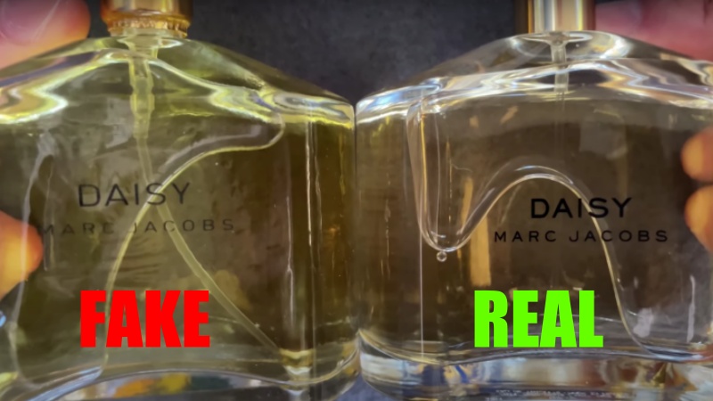 Tên thương hiệu nước hoa Marc Jacobs Daisy real và fake