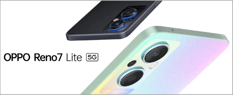 Thiết kế OPPO Reno7 Lite lộ diện