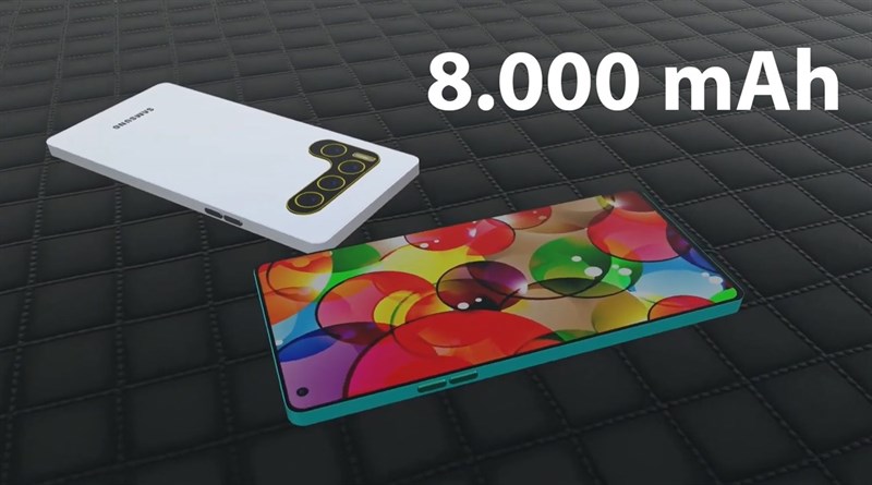 Mình kỳ vọng Galaxy M73 sẽ được trang bị viên pin với dung lượng lên đến 8.000 mAh. Nguồn: Solution Zone.