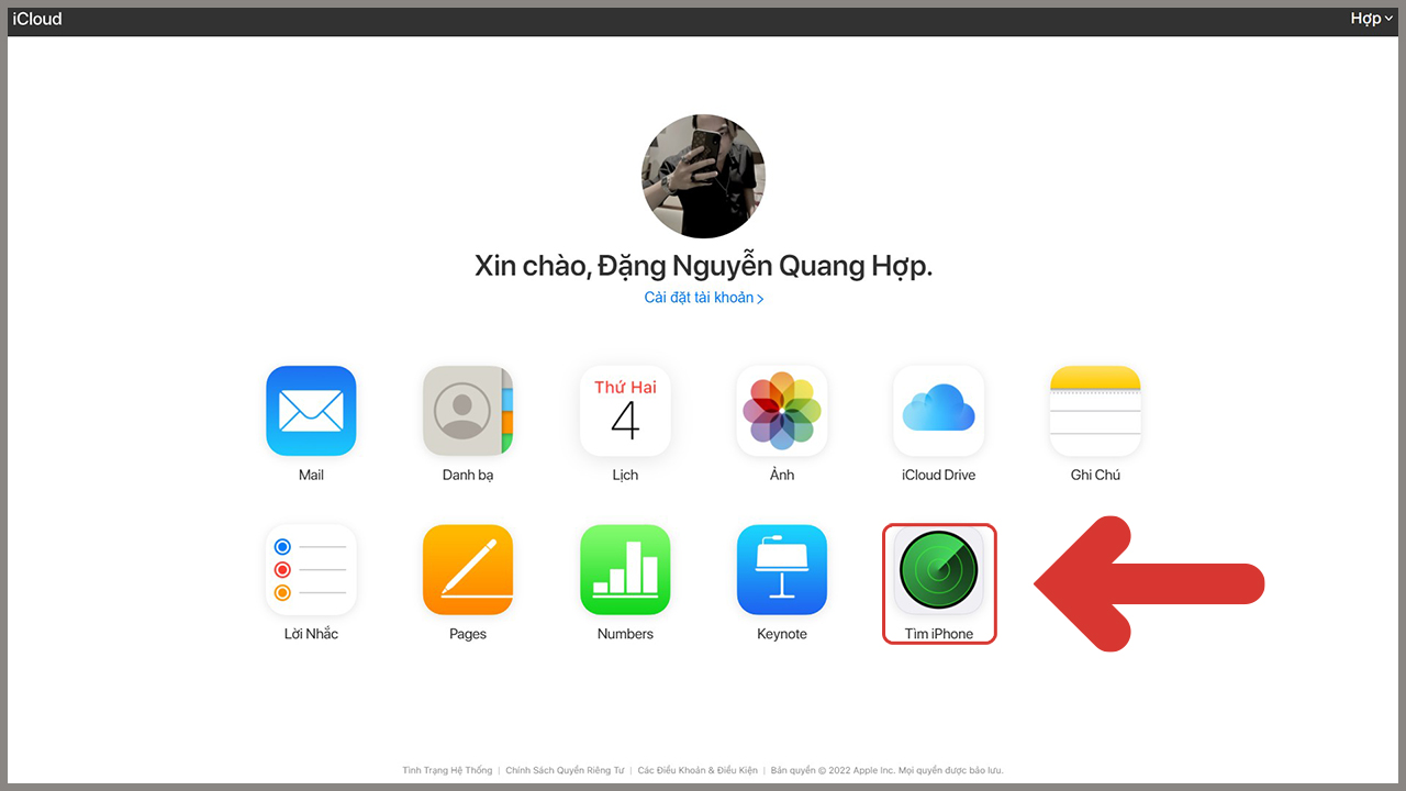 Khóa iPhone từ xa Khóa iPhone từ xa
