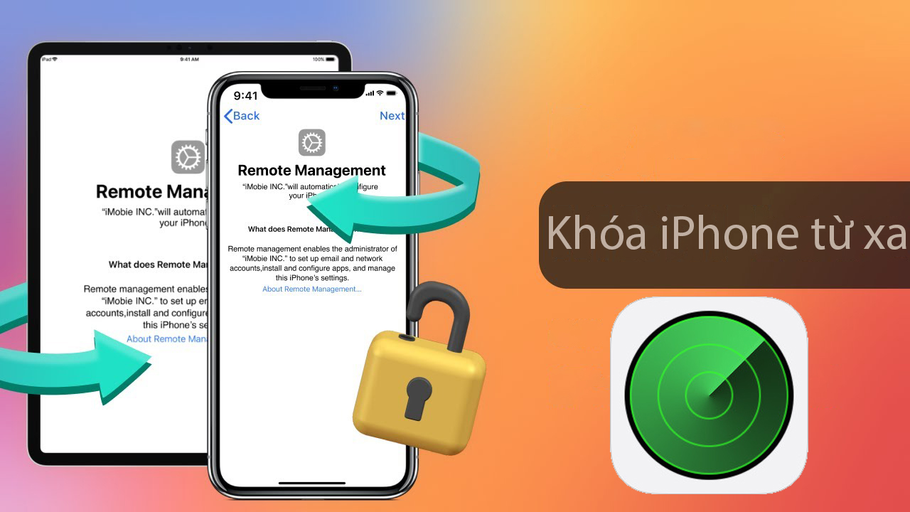 Khóa iPhone từ xa Khóa iPhone từ xa