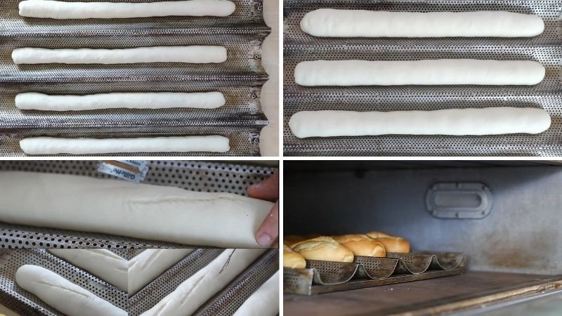 Nướng bánh mì baguette Pháp