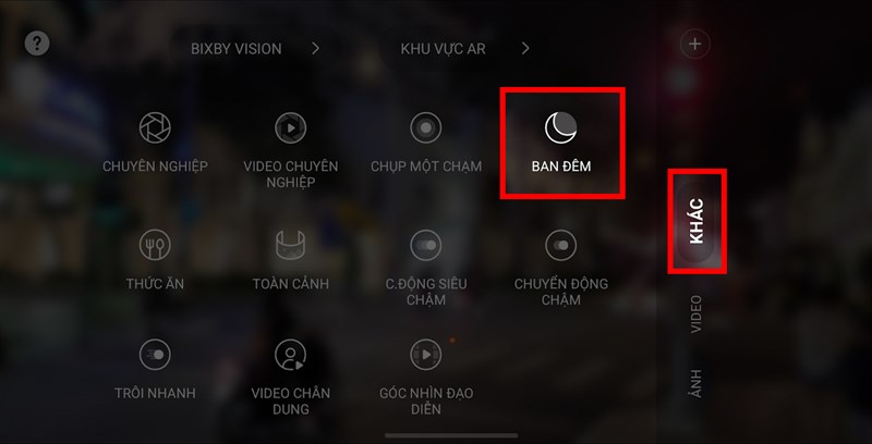  Chụp đêm