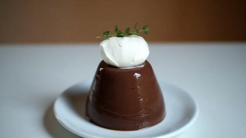 How to make chocolate pudding without oven is very simple but still delicious
