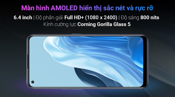 Màn hình đục lỗ tinh tế Màn hình đục lỗ tinh tế