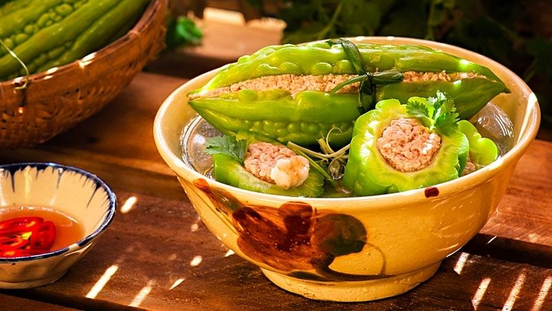 Canh khổ qua nhồi thịt