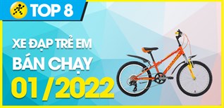 Top 8 Xe đạp trẻ em bán chạy nhất quý 1/2022 tại Điện máy XANH