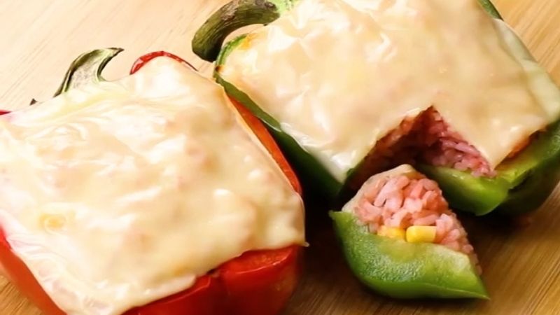 How to make strange grilled bell peppers, conquering fastidious customers