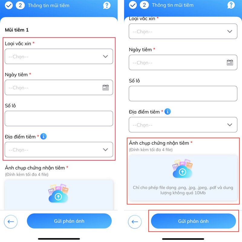 Cách phản ánh tiêm chủng COVID-19 trên Sổ sức khoẻ điện tử