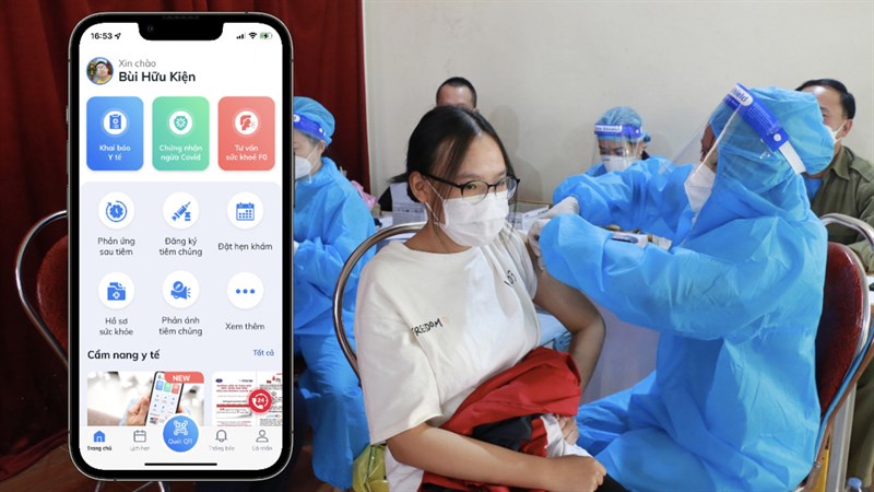 Cách phản ánh tiêm chủng COVID-19 trên Sổ sức khoẻ điện tử