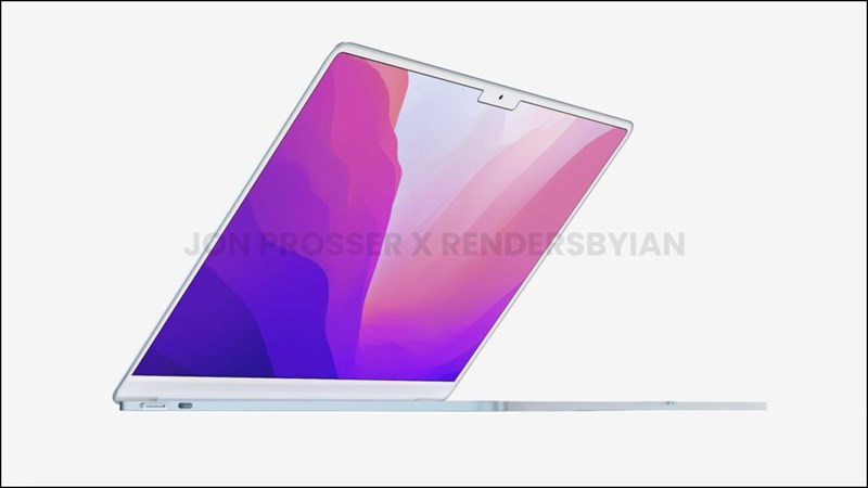 MacBook Air 2022 sẽ trang bị chip M2, tai thỏ,...