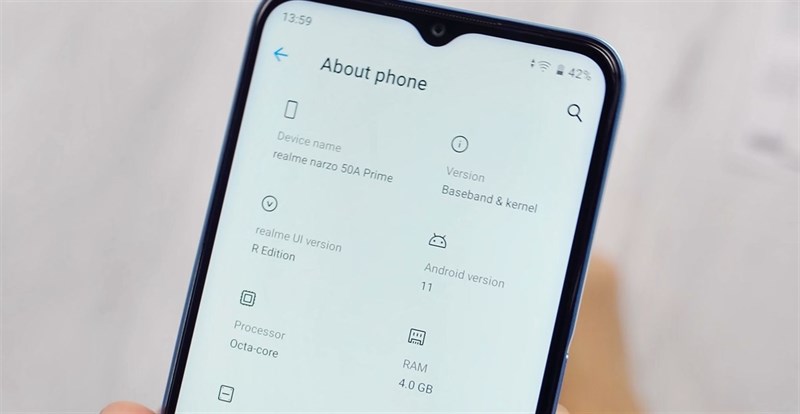 Trên tay Realme Narzo 50A Prime: Giá 3.59* triệu, màn hình 180 Hz