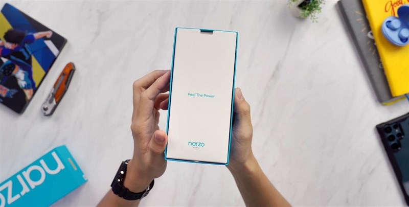 Trên tay Realme Narzo 50A Prime: Giá 3.59* triệu, màn hình 180 Hz