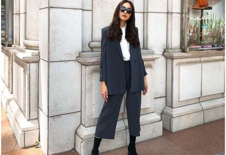 Quần ống loe cho các nàng cao lớn