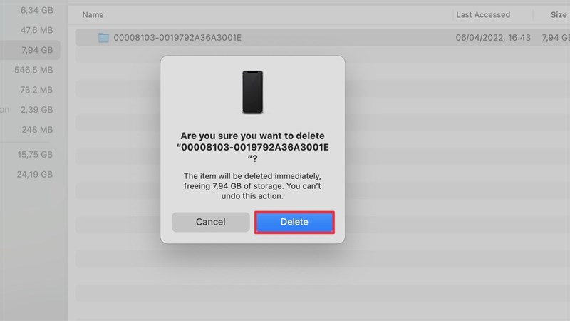 Hướng Dẫn Cách Xóa Ios Files Trên Macbook Khi Không Cần Thiết Cực Dễ