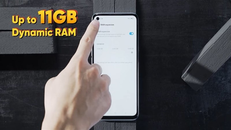 Realme Narzo 50 được trang bị tính năng RAM ảo Realme Narzo 50 được trang bị tính năng RAM ảo