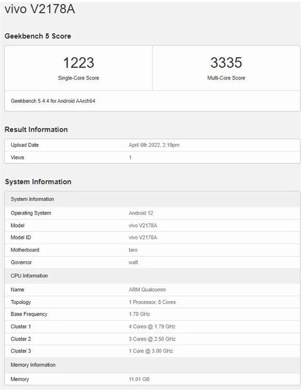 Vivo X Fold được phát hiện trên Geekbench trước khi ra mắt ngày 11/4