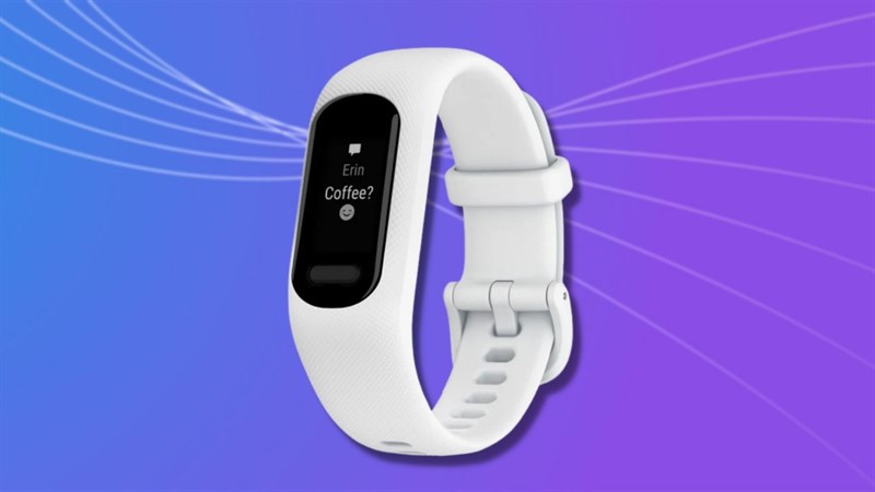Hình ảnh render của Garmin Vivosmart 5 với màn hình cảm ứng không màu lớn hơn bị rò rỉ Hình ảnh render của Garmin Vivosmart 5 với màn hình cảm ứng không màu lớn hơn bị rò rỉ