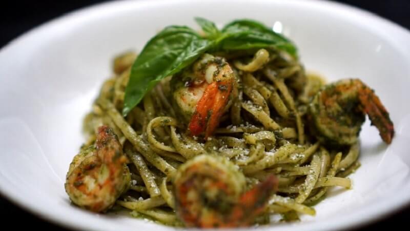 How to make standard pesto pasta, delicious like a restaurant