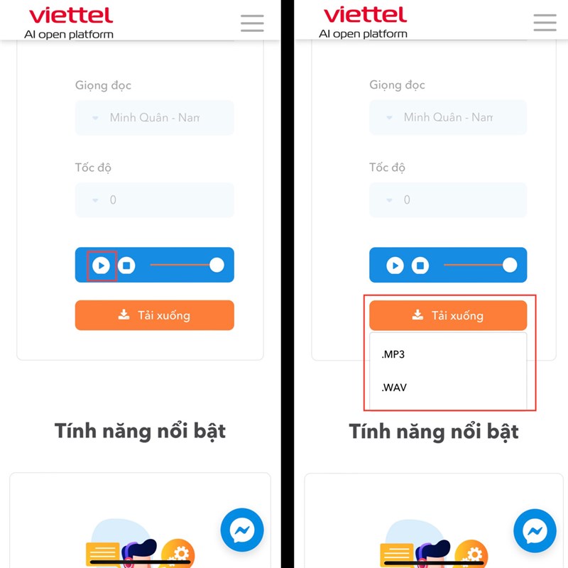 Cách chuyển văn bản thành giọng nói bằng Viettel AI