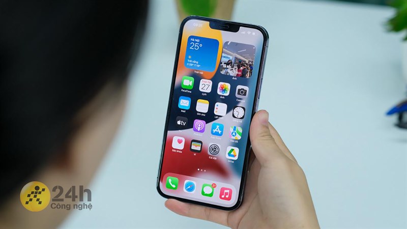 Mình lựa chọn iPhone 13 Pro Max cũng bởi vì kích thước màn hình 6.7 inch của chiếc điện thoại này.